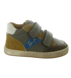 pre marche du 16 au 23 - Semelle souple - bebe garcon - Cuir - Taupe - Babybotte
