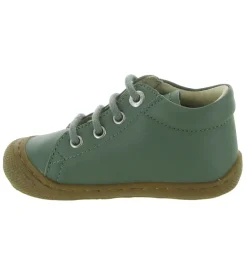 pre marche du 16 au 23 - Semelle souple - bebe garcon - Cuir - Vert - Naturino