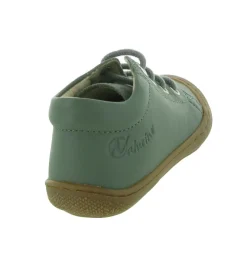 pre marche du 16 au 23 - Semelle souple - bebe garcon - Cuir - Vert - Naturino