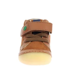 pre marche du 16 au 23 - Semelle souple - bebe garcon - Cuir - Chestnut - Kickers