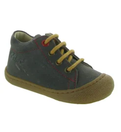 pre marche du 16 au 23 - Semelle souple - bebe garcon - Cuir - Gris - Naturino