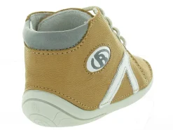 pre marche du 16 au 23 - Semelle souple - bebe garcon - Cuir - Beige - Babybotte