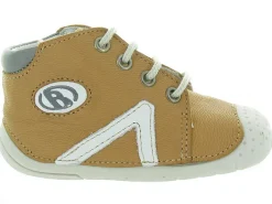 pre marche du 16 au 23 - Semelle souple - bebe garcon - Cuir - Beige - Babybotte