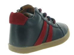 pre marche du 16 au 23 - Semelle souple - bebe garcon - Cuir - Bleu - Bellamy