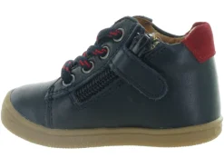 pre marche du 16 au 23 - Semelle souple - bebe garcon - Cuir - Bleu - Bellamy