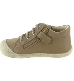 pre marche du 16 au 23 - Semelle souple - bebe fille - Cuir - Marron - Naturino