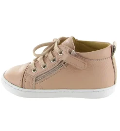pre marche du 16 au 23 - Semelle souple - bebe fille - Nubuck - Rose - Shoo pom