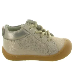 pre marche du 16 au 23 - Semelle souple - bebe fille - Cuir - Or - Bellamy