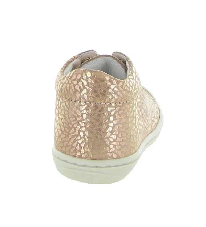 pre marche du 16 au 23 - Semelle souple - bebe fille - Cuir - Rose - Bellamy