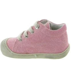 pre marche du 16 au 23 - Semelle souple - bebe fille - Cuir - Rose - Naturino