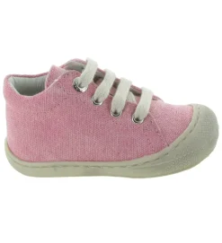 pre marche du 16 au 23 - Semelle souple - bebe fille - Cuir - Rose - Naturino