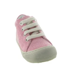 pre marche du 16 au 23 - Semelle souple - bebe fille - Cuir - Rose - Naturino