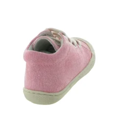 pre marche du 16 au 23 - Semelle souple - bebe fille - Cuir - Rose - Naturino