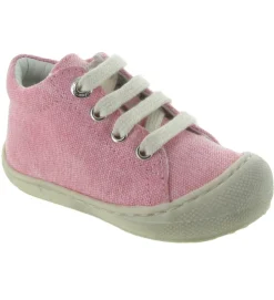 pre marche du 16 au 23 - Semelle souple - bebe fille - Cuir - Rose - Naturino