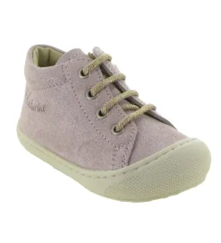 pre marche du 16 au 23 - Semelle souple - bebe fille - Nubuck - Rose - Naturino
