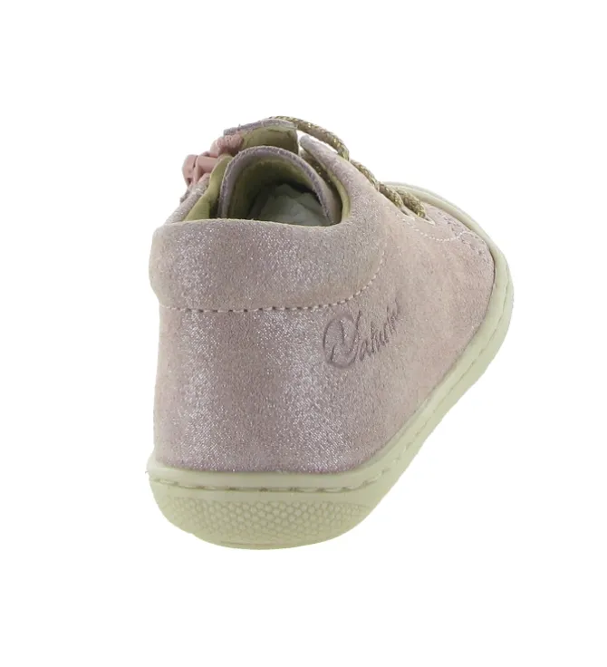 pre marche du 16 au 23 - Semelle souple - bebe fille - Nubuck - Rose - Naturino