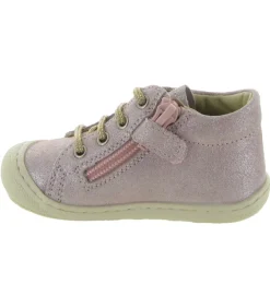 pre marche du 16 au 23 - Semelle souple - bebe fille - Nubuck - Rose - Naturino