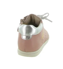 pre marche du 16 au 23 - Semelle souple - bebe fille - Cuir - Rose - Babybotte