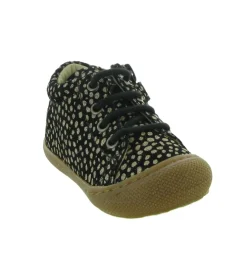 pre marche du 16 au 23 - Semelle souple - bebe fille - Cuir - Noir - Naturino