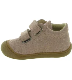 pre marche du 16 au 23 - Semelle souple - bebe fille - Cuir - Rose - Naturino