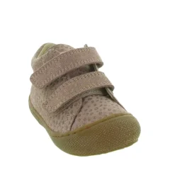 pre marche du 16 au 23 - Semelle souple - bebe fille - Cuir - Rose - Naturino