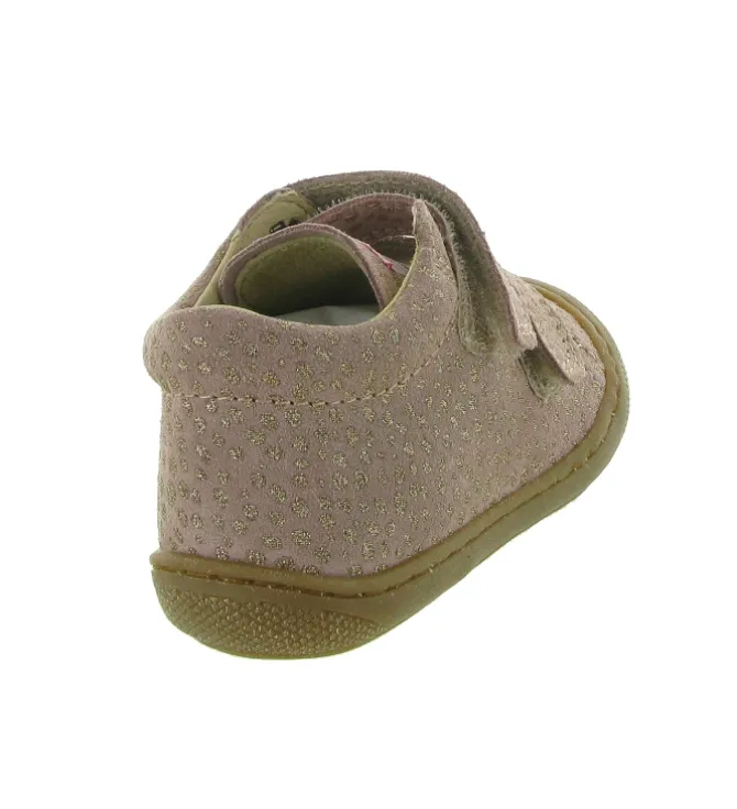 pre marche du 16 au 23 - Semelle souple - bebe fille - Cuir - Rose - Naturino