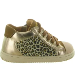 pre marche du 16 au 23 - Semelle souple - bebe fille - Cuir - Léopard - Babybotte