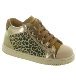pre marche du 16 au 23 - Semelle souple - bebe fille - Cuir - Léopard - Babybotte