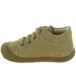 pre marche du 16 au 23 - Semelle souple - bebe fille - Cuir - Or - Naturino