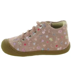 pre marche du 16 au 23 - Semelle souple - bebe fille - Cuir - Rose - Naturino