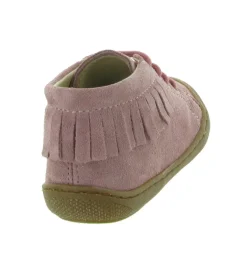 pre marche du 16 au 23 - Semelle souple - bebe fille - Cuir - Rose - Naturino