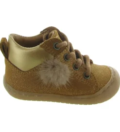 pre marche du 16 au 23 - Semelle souple - bebe fille - Cuir - Camel - Bellamy