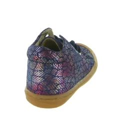 pre marche du 16 au 23 - Semelle souple - bebe fille - Cuir - Bleu - Bellamy