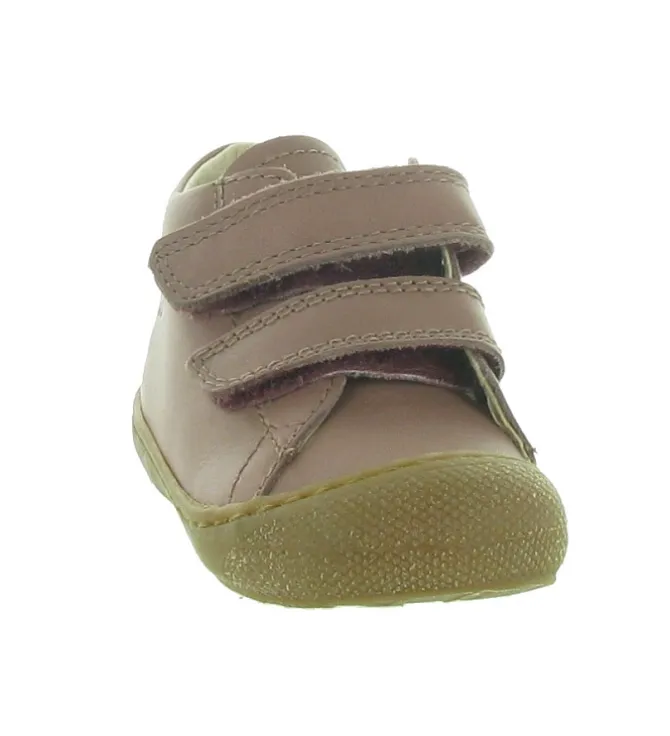 pre marche du 16 au 23 - Semelle souple - bebe fille - Cuir - Rose - Naturino