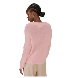 pull - MANCHE LONGUE - vetement femme - Laine - Rose - Grace and mila