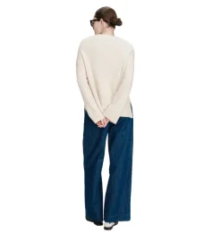 pull - MANCHE LONGUE - vetement femme - Synthétique - Bleu Marine - Grace and mila