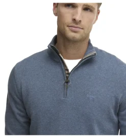 pull - MANCHE LONGUE - vetement homme - Coton - Bleu - Barbour