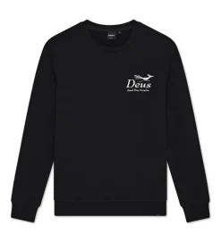 pull - MANCHE LONGUE - vetement homme - Coton - Noir - Deus