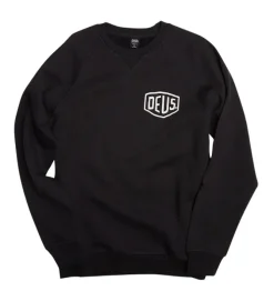pull - MANCHE LONGUE - vetement homme - Coton - Noir - Deus
