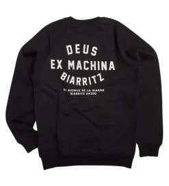 pull - MANCHE LONGUE - vetement homme - Coton - Noir - Deus