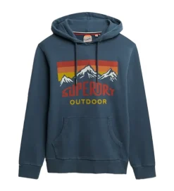 pull - MANCHE LONGUE - vetement homme - Coton - Bleu Marine - Superdry