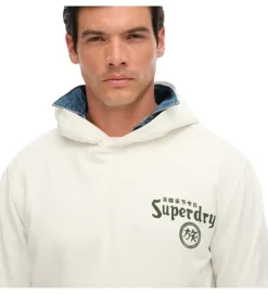 pull - MANCHE LONGUE - vetement homme - Coton - Blanc - Superdry