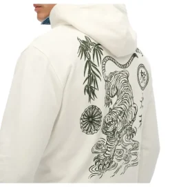 pull - MANCHE LONGUE - vetement homme - Coton - Blanc - Superdry
