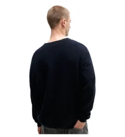 pull - MANCHE LONGUE - vetement homme - - Noir - American vintage