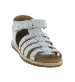 sandales et nu pieds - - bebe fille - Cuir - Beige - Bellamy