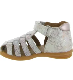 sandales et nu pieds - - bebe fille - Cuir laminé - Multicolor - Bellamy