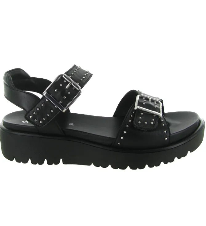sandales et nu pieds - Casual - femme - Cuir - Noir - Ara