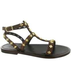 sandales et nu pieds - Casual - femme - Cuir - Marron - K.jacques