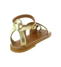 sandales et nu pieds - Casual - femme - Cuir - Or - K.jacques