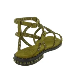 sandales et nu pieds - Casual - femme - Cuir - Vert amande - Ash italia